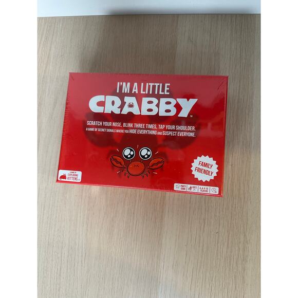 I'M A LITTLE CRABBY Board Game - New - Picture 1 of 3